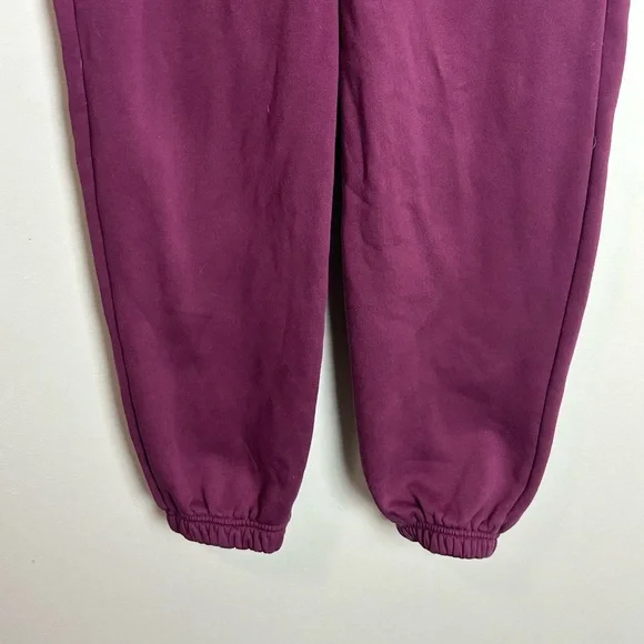 Adidas Purple Joggers Size S | Thick Fabric | High Rise Sweatpants - Picture 3 of 6